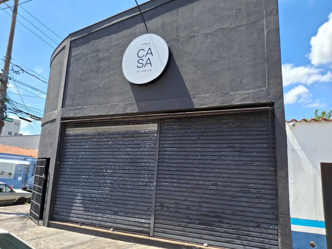 Fachada da Igreja Casa da Família em Mogi das Cruzes